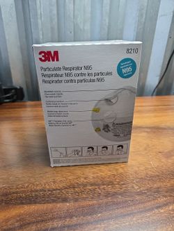 Selling 40 boxes of original 3M N95 respirators (model 8210)