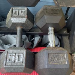 50 lbs Dumbbell Set 