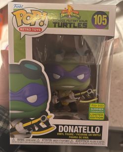 Donatello As Black Ranger Teenage Mutant Ninja Turtles Power Rangers Funko Pop