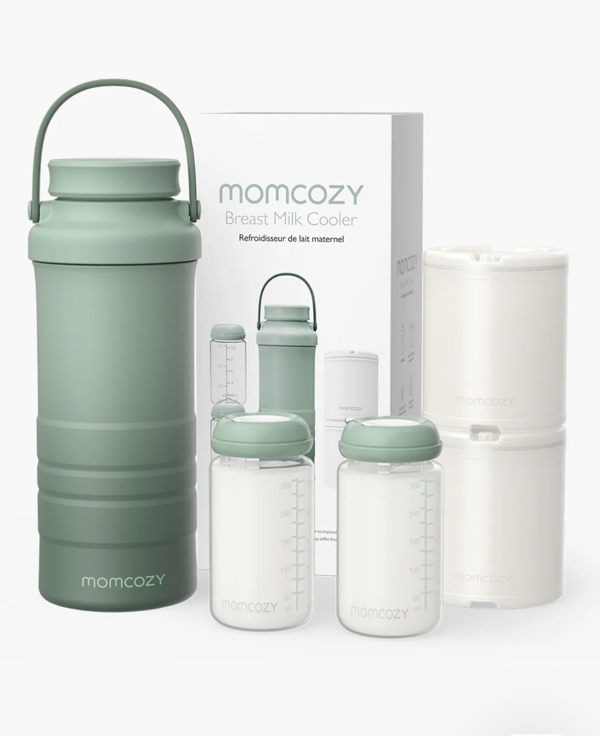 Momcozy 22oz Portable Breast Milk Cooler for Outdoor, 360°Total Cooling for 24hr