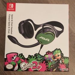 Hori Splatoon 2 Splat &Chat Headset