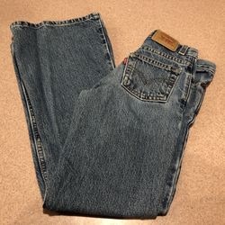 Girls 514 slim fit, flare leg jeans Levi’s size 10 Slim, 25/25