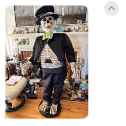 5ft Dancing Singing Skeleton 
