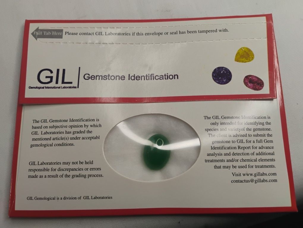 10.28 Certified Cabochon Green Chalcedony: Loose Gemstone: Birthstone: #2