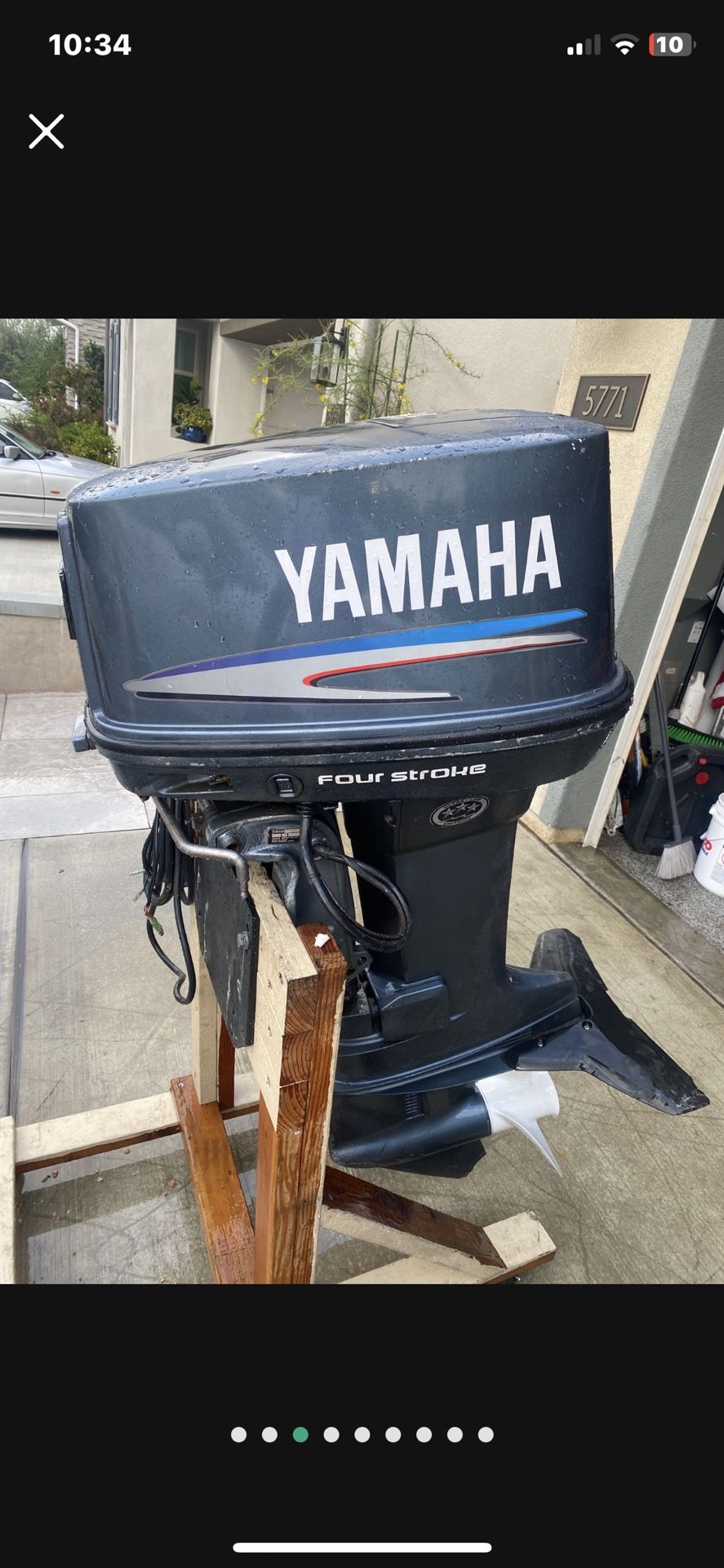 Yamaha 115hp Outboard For Parts Or Repair!!!