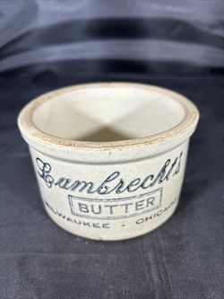 Vintage Lambrecht’s Butter Crock - Berwyn Pick Up
