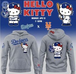New XL Hello Kitty Dodgers sweater