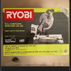 Ryobi 12inch Sliding Miter Saw 