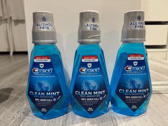 3/$15 Crest Pro-Health Clean Mint Mouthwash 3-Pack