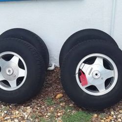 ST215/75R14 Trailer Tires- Full Set