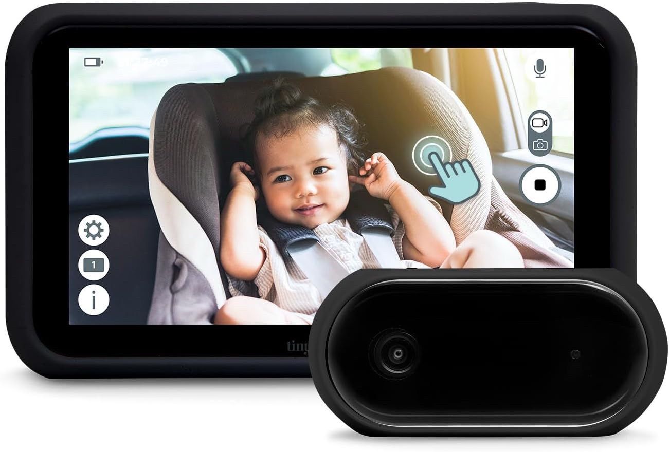 Tiny Traveler Baby Monitor - Tiny Basic Kit (TT002BA) Black - Wireless Baby Car Monitor Camera