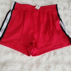 Pink Track Shorts