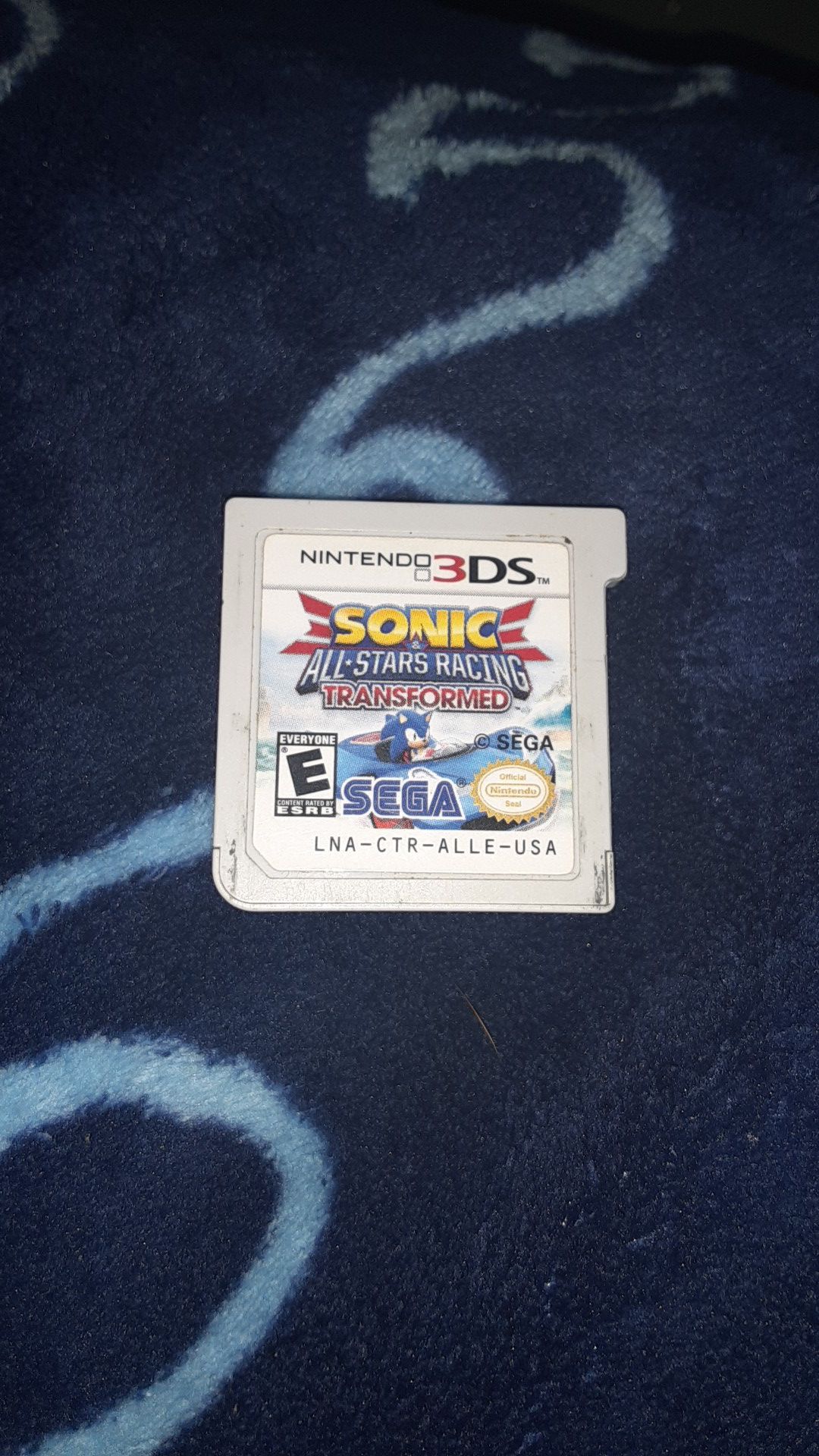 Sonic all star racing transformed 3ds game