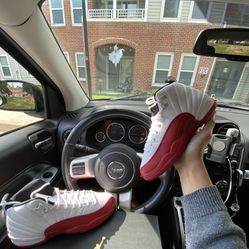 **SOLD**JORDAN 12 CHERRY BRAND NEW SIZE 8 WOMEN