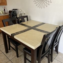 kitchen table with chairs