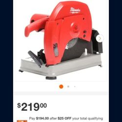 Milwaukee Chop Saw