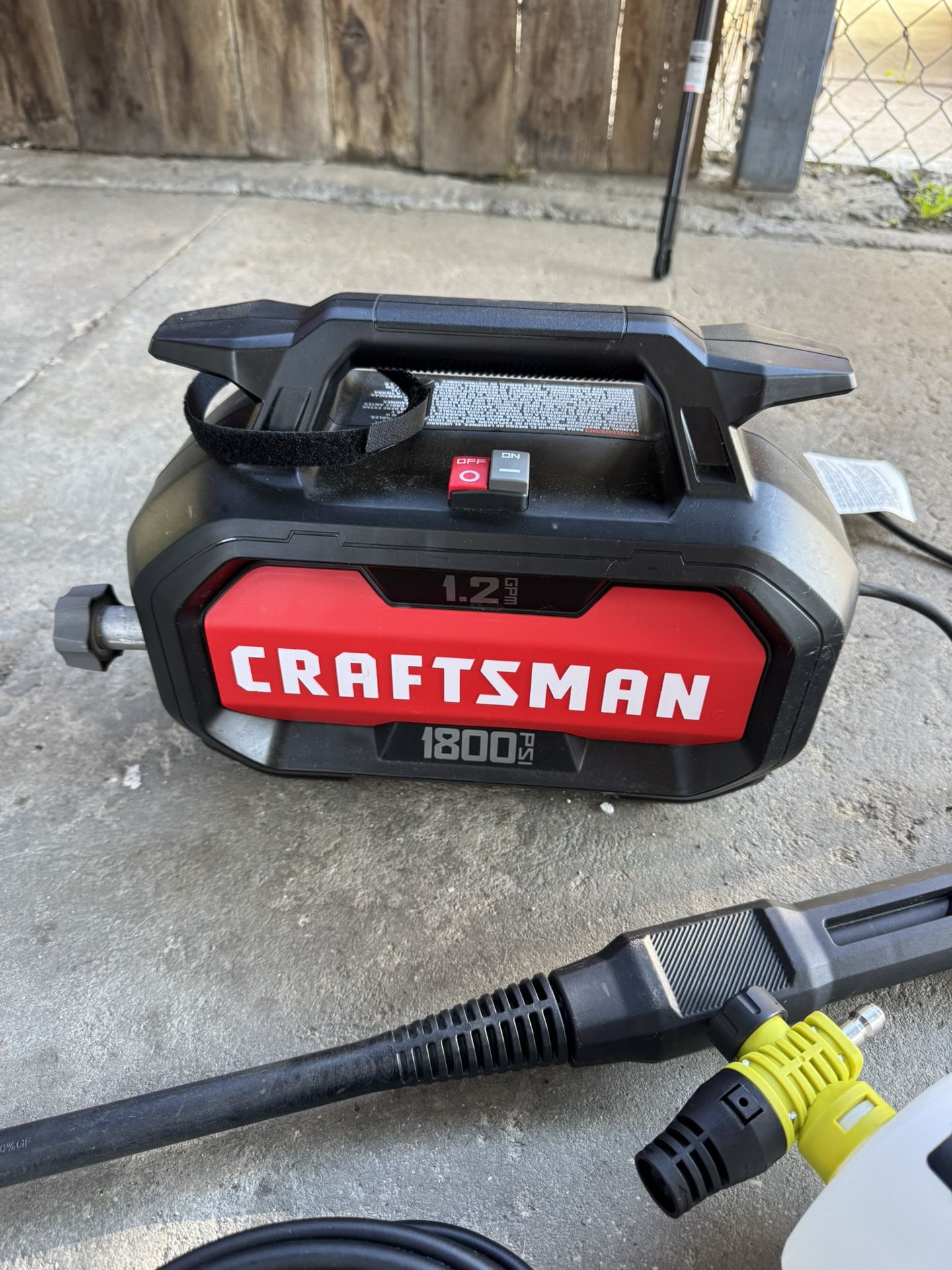 Craftsmen Pressure Washer