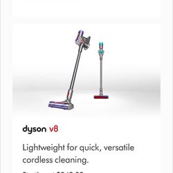 NEW unopened Dyson V8 Cordless Vacuum
