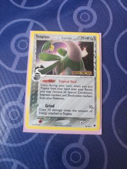 Pokemon Tropius 23/101 Dragon Frontiers MP $15