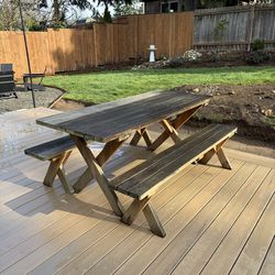 Cedar Picnic Table