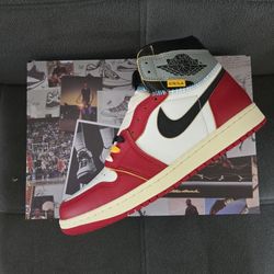 Jordan Retro 1 High UNION Chaicago Shadow Size 10 