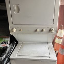 Combo Laundry Machine Is Just Dusty Very Clean Inside 