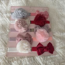10 Pc pom pom Headband