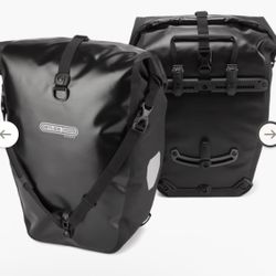 Black Orblib Bike Panniers