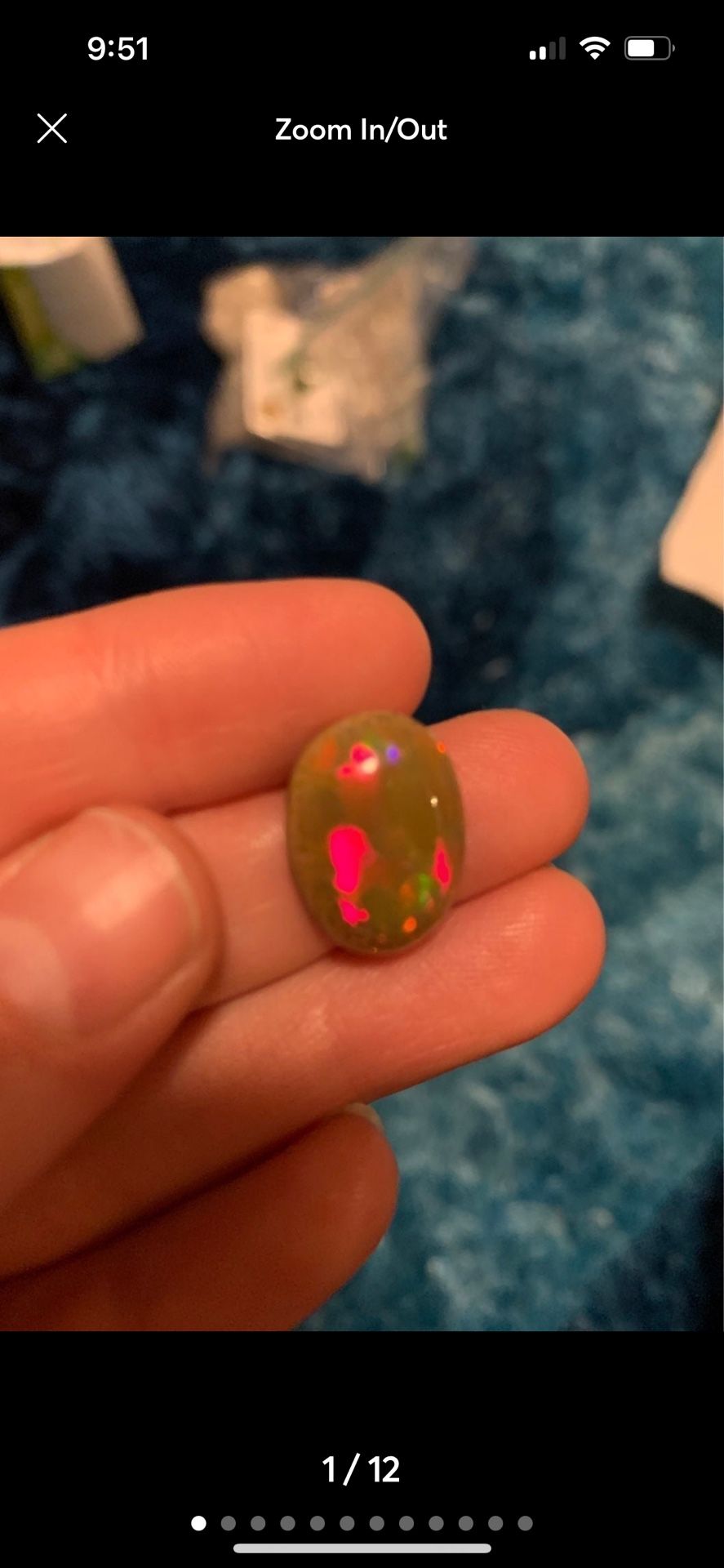 chocolate floral harlequin opal