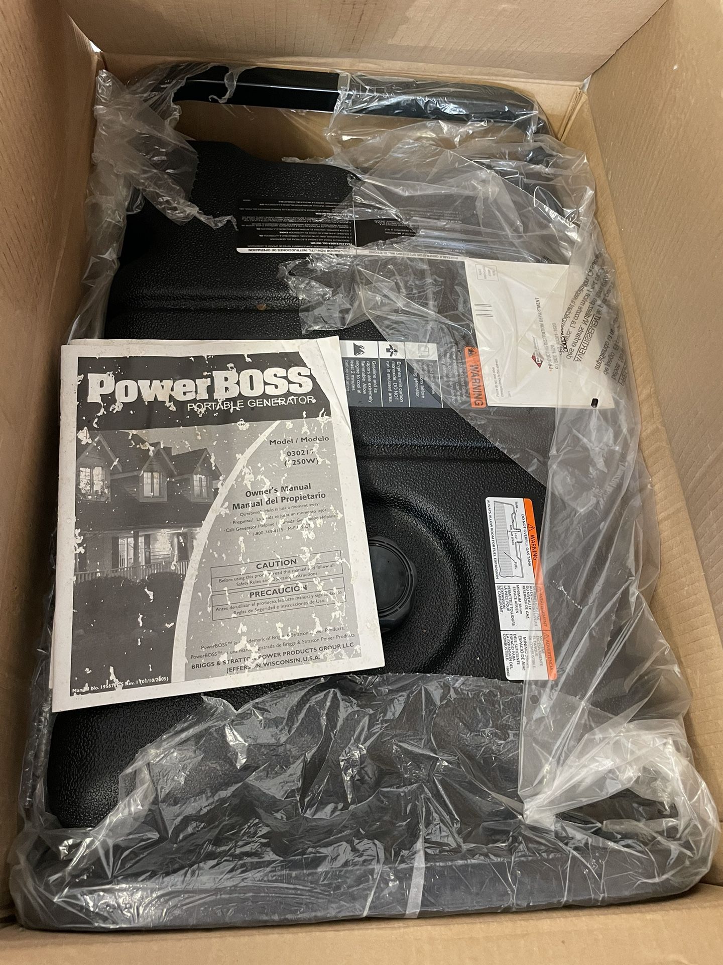 Power Boss Generator 5250w