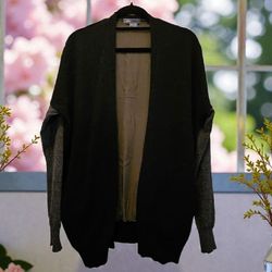 VINCE CARDIGAN SWEATER CASHMERE AND SILK  Luxury Brand 