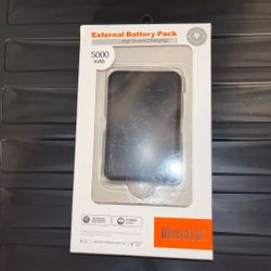 5000mAh Portable External Battery Pack – Brand New