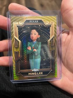 Ming Lee Pixar Topps chrome