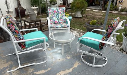 Metal Patio set