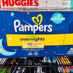 Pampers Swaddlers Overnights Size 5