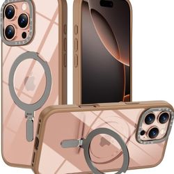 2024 Magnetic for iPhone 16 Pro Max Case with Stand 6.9''