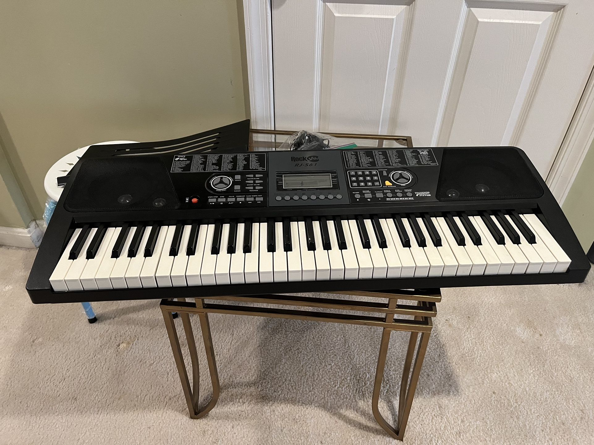 Rock jam Piano 🎹 Keyboard 36 Keys Count With Stand