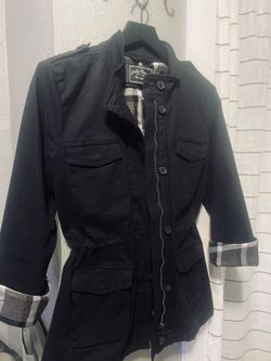 Lucky Brand black two in one Fall Cargo Jacket (MUST PICK UP, SOUTHSIDE 78221)