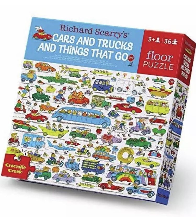 Richard Scarry’s Things That Go Puzzle