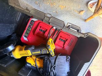 Grinder and saw