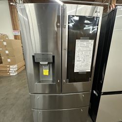 LG 4-Door French Door Smart Refrigerator w/ InstaView - Stainless Steel