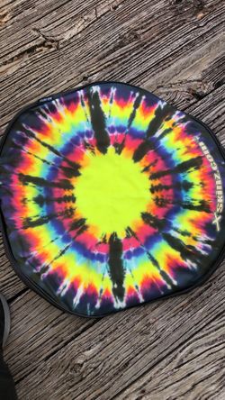 Tire Cover, JEEP ... Fits 30 x 9.5 Hippy Tye Dye, wheel cover