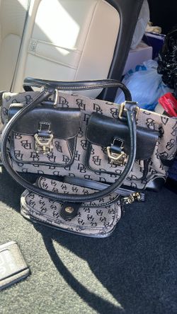 Dooney Bourke Handbag And Coin Bag