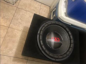 15” DD Audio with double faced ported Enclosure