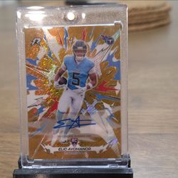 Topps Resurgence 2025 Elic Ayomanor Rookie Autograph #195 Tennessee Titans