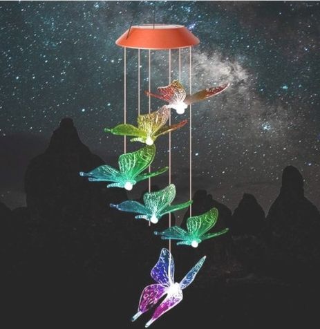 , Solar Wind Chime Outdoor