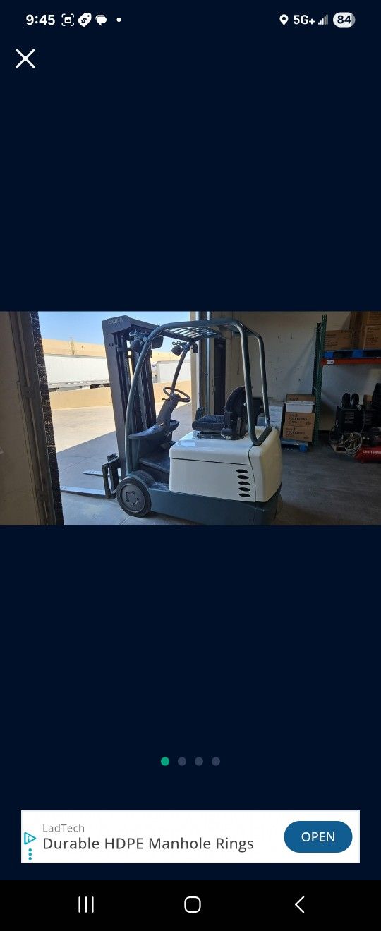 ELECTRIC CROWN FORKLIFT !