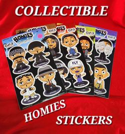 DGA COLLECTIBLE HOMIES STICKERS
