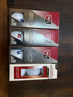 Wilson Elite 50 and Pinnacle