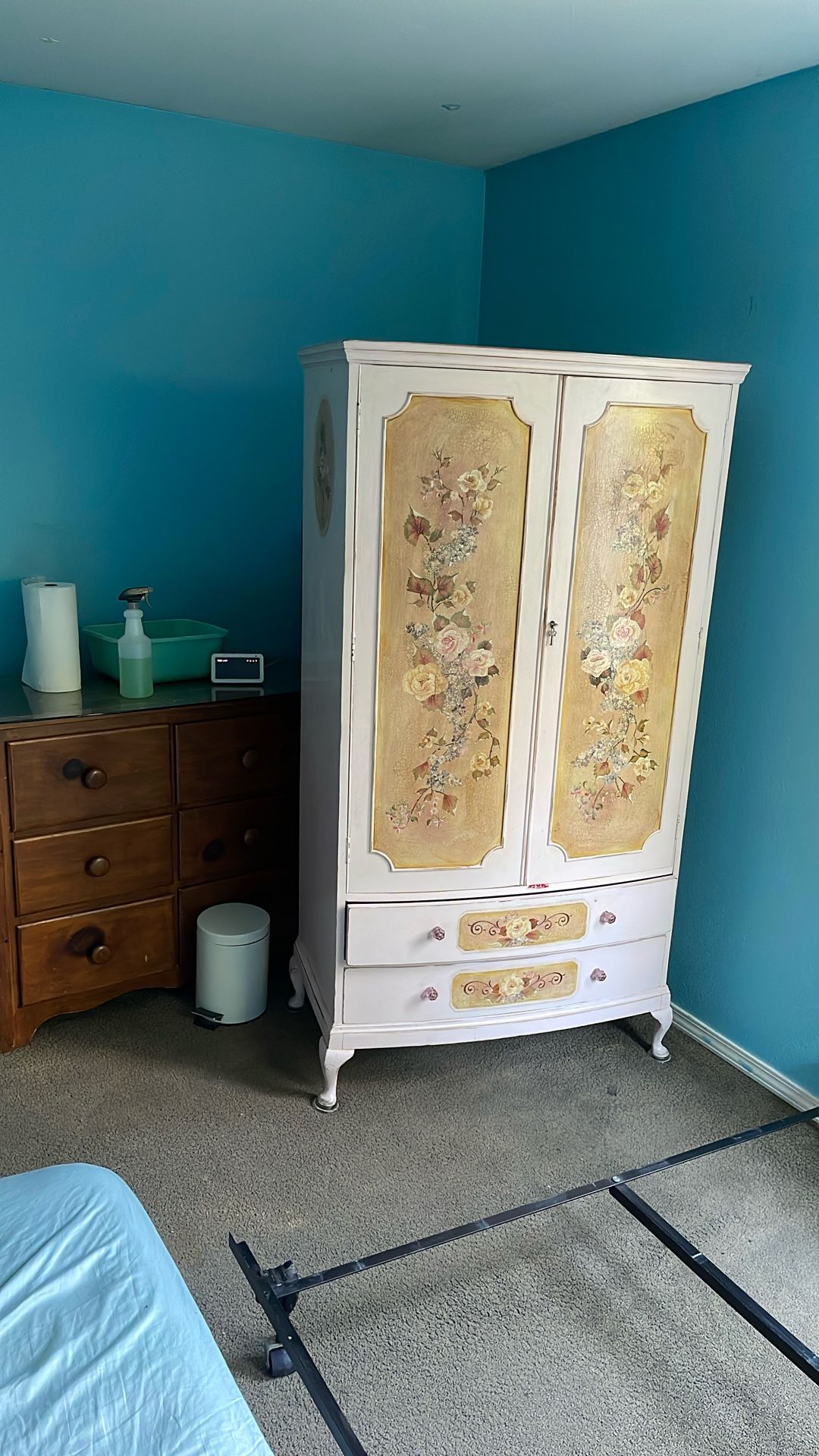 Armoire Hand Painted